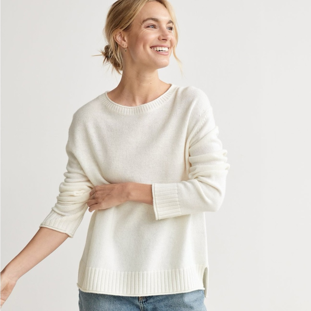 Jenni Kayne Everyday Sweater in Ivory